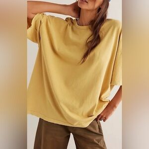 NWOT Free People Devon Tee Shirt